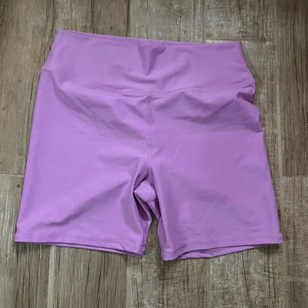 Lavender Athletic Shorts for Women